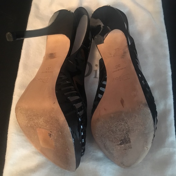 DIOR Peep Toe Slingbacks - Picture 5 of 7